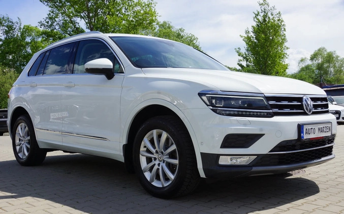 Volkswagen Tiguan cena 89700 przebieg: 193170, rok produkcji 2017 z Lipno małe 562